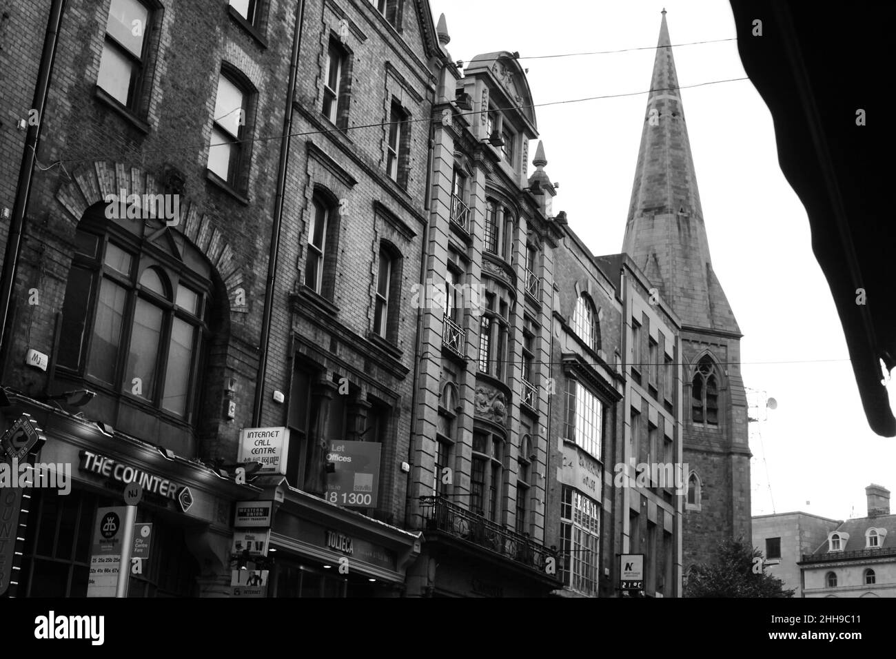 DUBLIN, IRLANDE, 21 JUILLET 2013 : une promenade dans le centre-ville. Banque D'Images