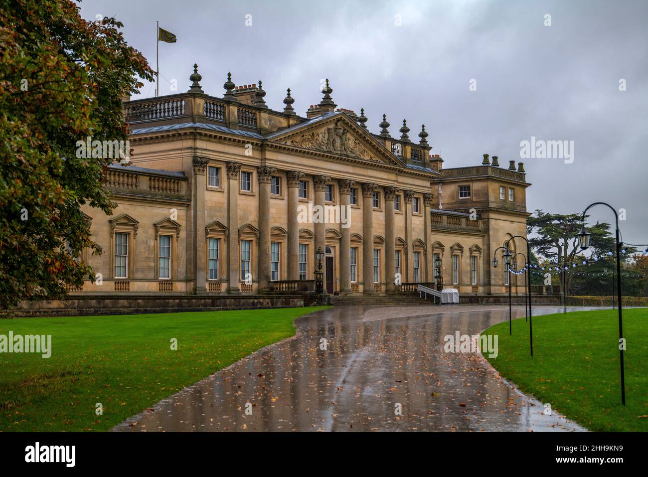 HAREWOOD HOUSE (1759-1771) HAREWOOD ANGLETERRE ROYAUME-UNI Banque D'Images