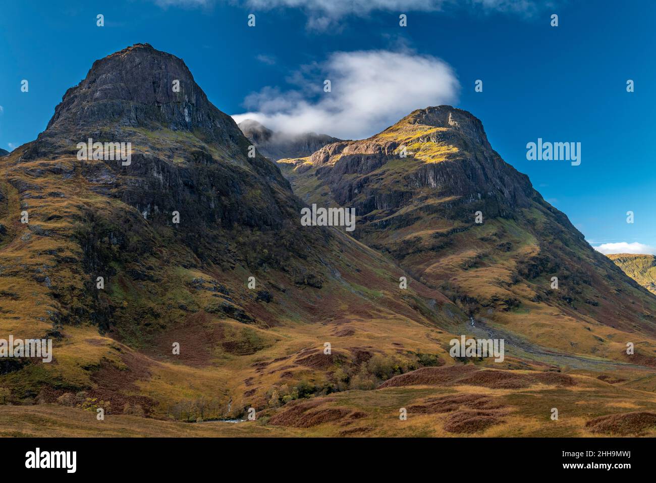 LES TROIS SŒURS GLEN COE ÉCOSSE ROYAUME-UNI Banque D'Images