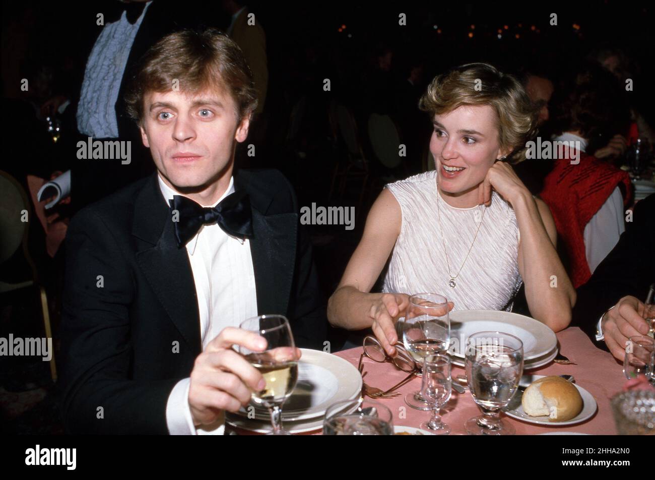 Mikhail Baryshnikov et Jessica Lange à l'American film Institute 10th Prix  de réalisation à vie Honoring Frank Capra le 4 mars 1982 à l'hôtel Beverly  Hilton à Beverly Hills, Californie Credit: Ralph