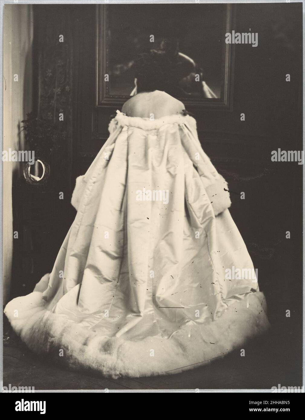 [The Opera ball] 1861–67, imprimé 1895–1910 Pierre-Louis Pierson French.[Le bal de l'Opéra].Pierre-Louis Pierson (français, 1822–1913).1861–67, imprimé 1895–1910.Imprimé en gélatine argentée sur un négatif en verre.Photographies Banque D'Images