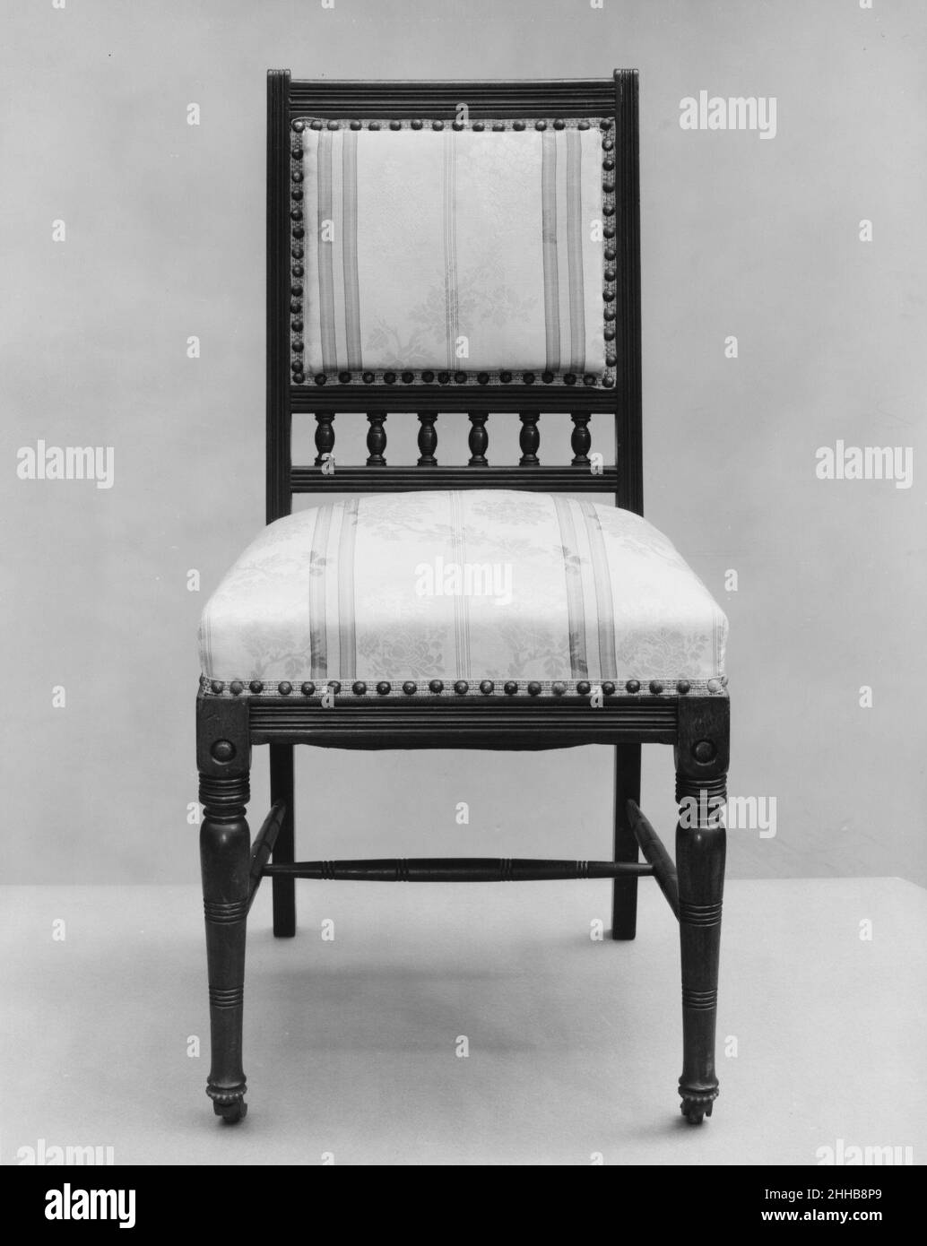 Chaise latérale 1877–80 américaine.Chaise latérale 1802 Banque D'Images