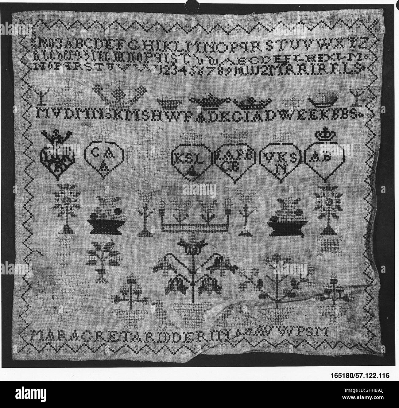 Sampler 1803 Néerlandais.Échantillonneur 228043 Banque D'Images Sampler 1803 Néerlandais.Échantillonneur 228043 Banque D'Images
