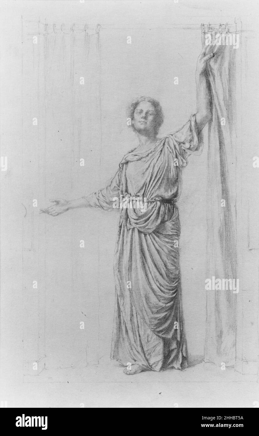 'Bienvenue': Étude pour une fenêtre 1909 John la Farge American.'Bienvenue' : examen pour une fenêtre 11373 Banque D'Images