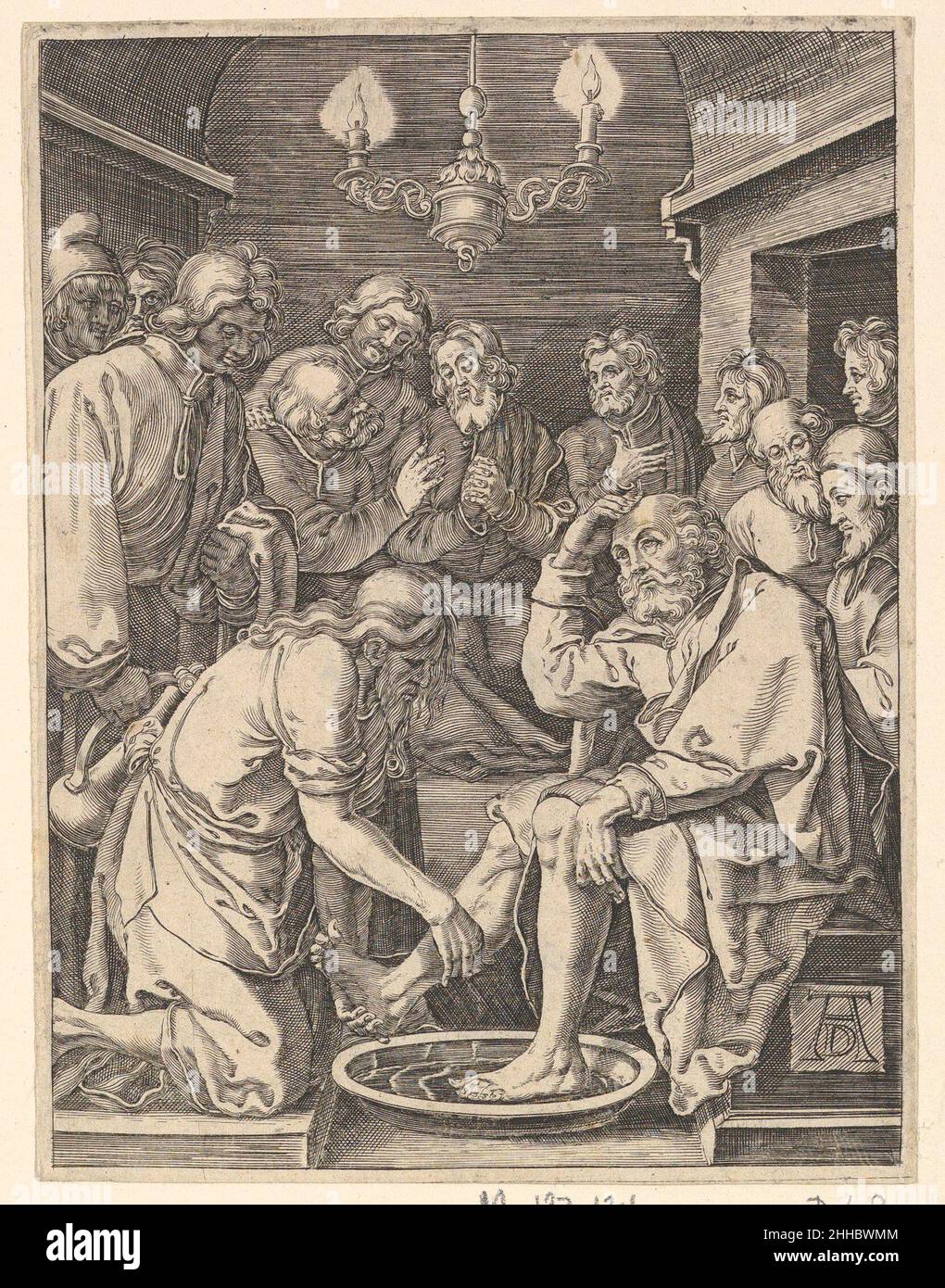 Copies gravées de la petite passion n.d.Après Albrecht Dürer German.Copies gravées de la petite passion 388857 Banque D'Images