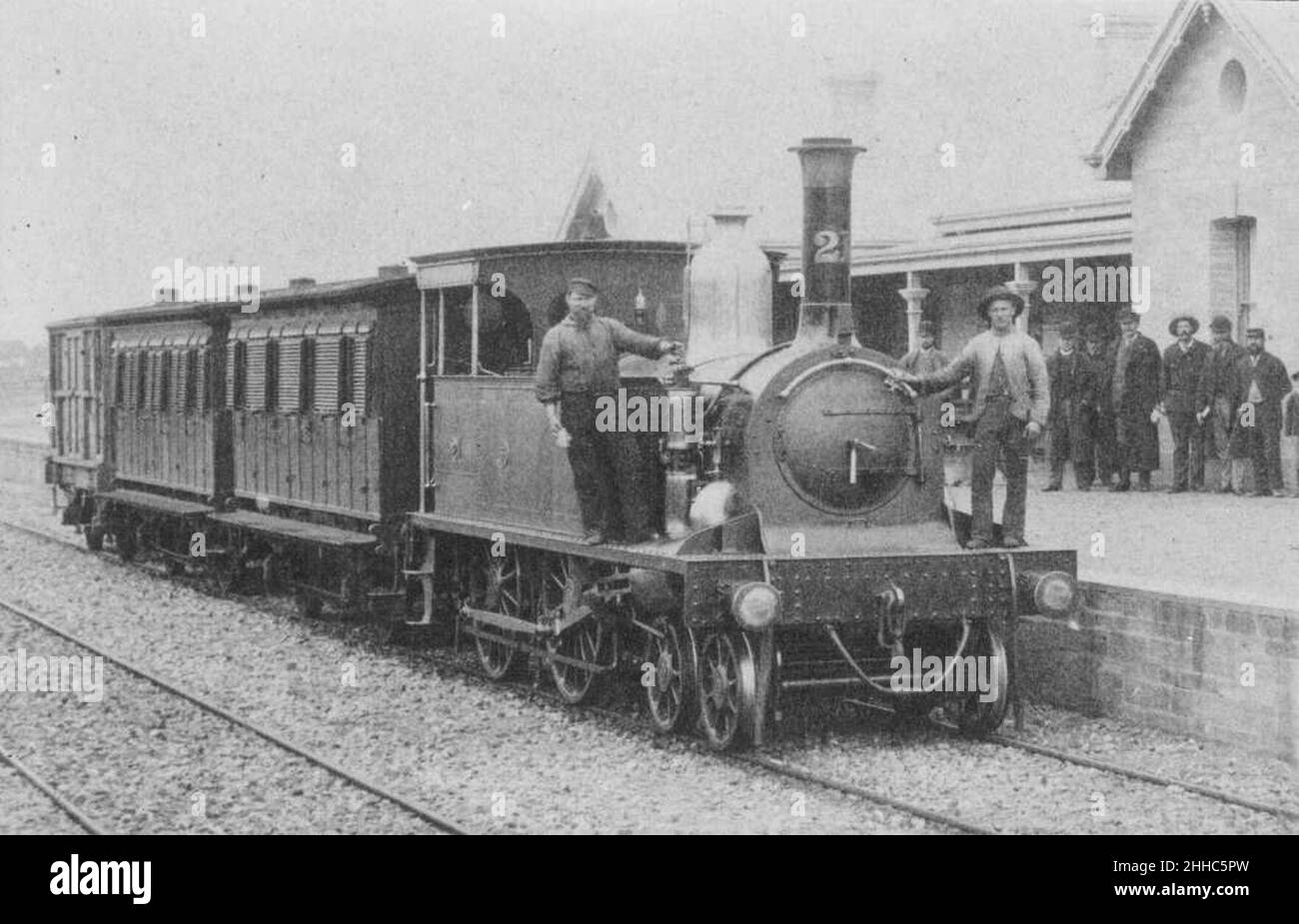 South Australian Railways classe F (1st) n° 21. Banque D'Images