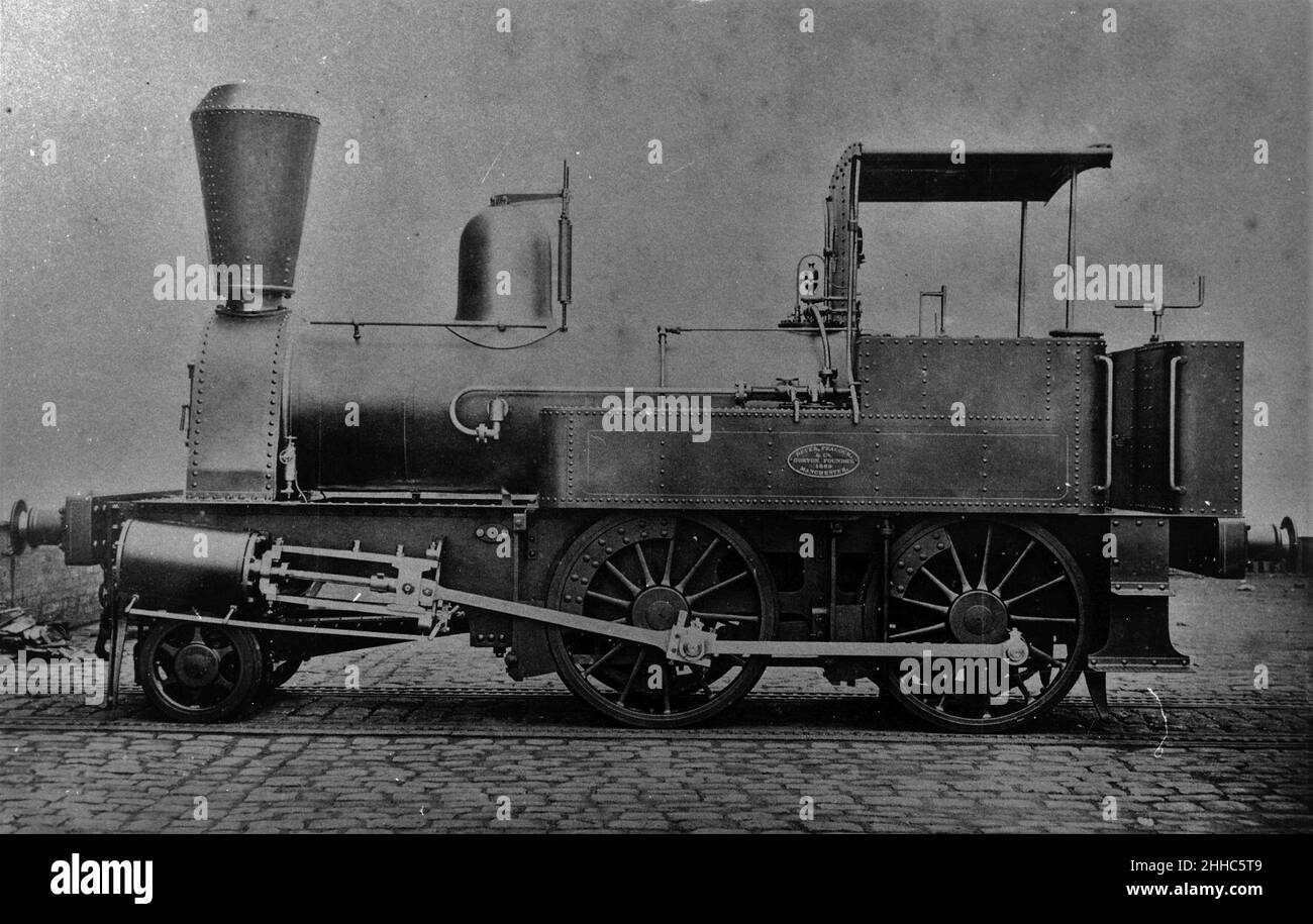 Locomotive de classe G des chemins de fer d'Australie méridionale. Banque D'Images