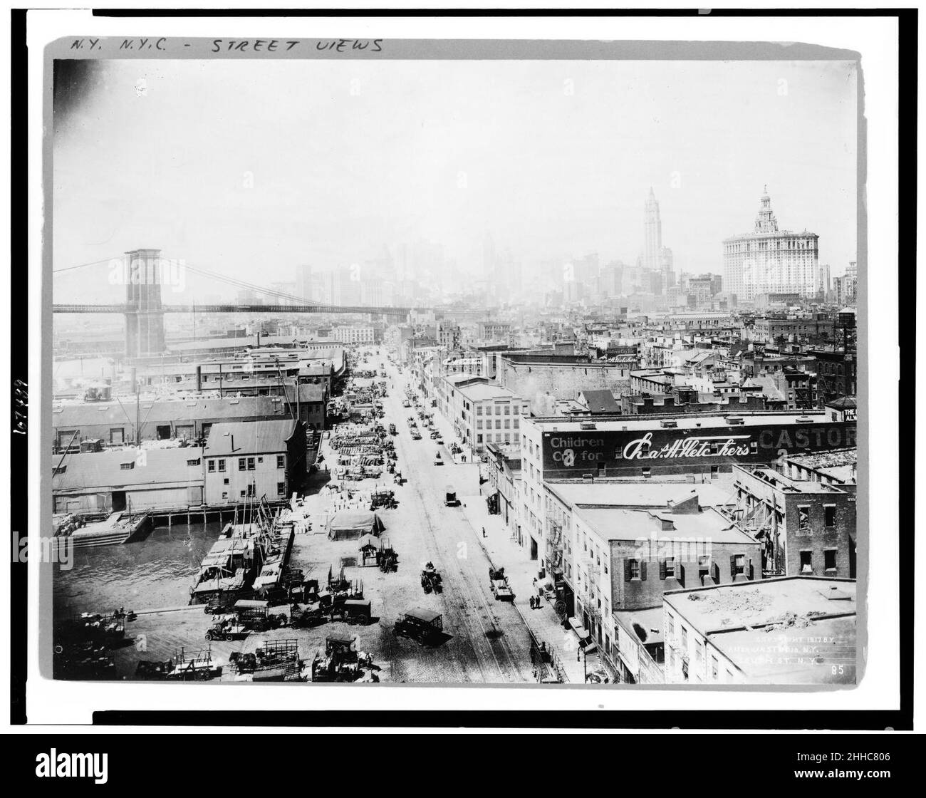 South Street, N.Y. Banque D'Images