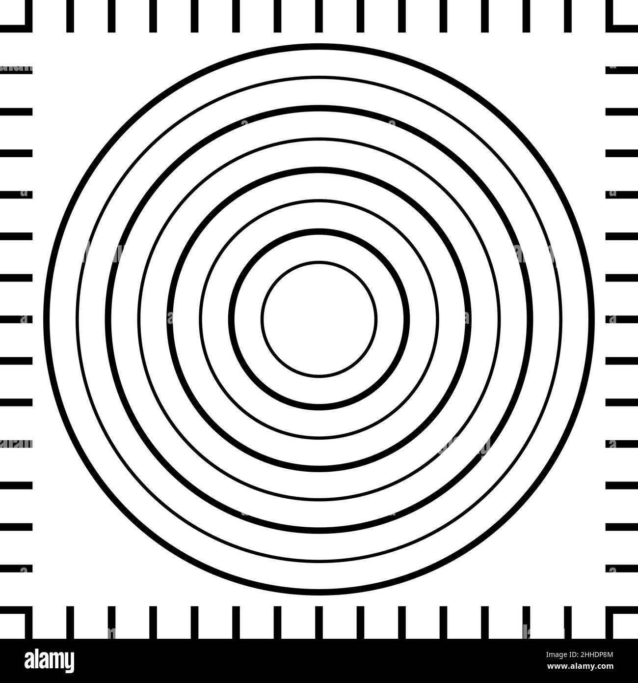 Modèle de tapis pour la préparation de pizzas, illustration du stock de tapis de règle pour pizzas Illustration de Vecteur