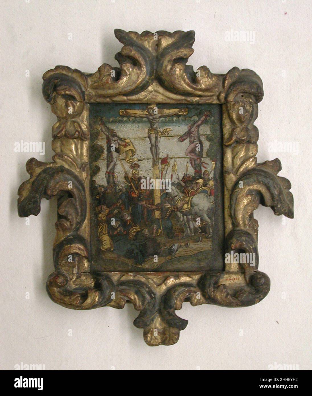 La Crucifixion 16th siècle italien.La Crucifixion 193641 Banque D'Images