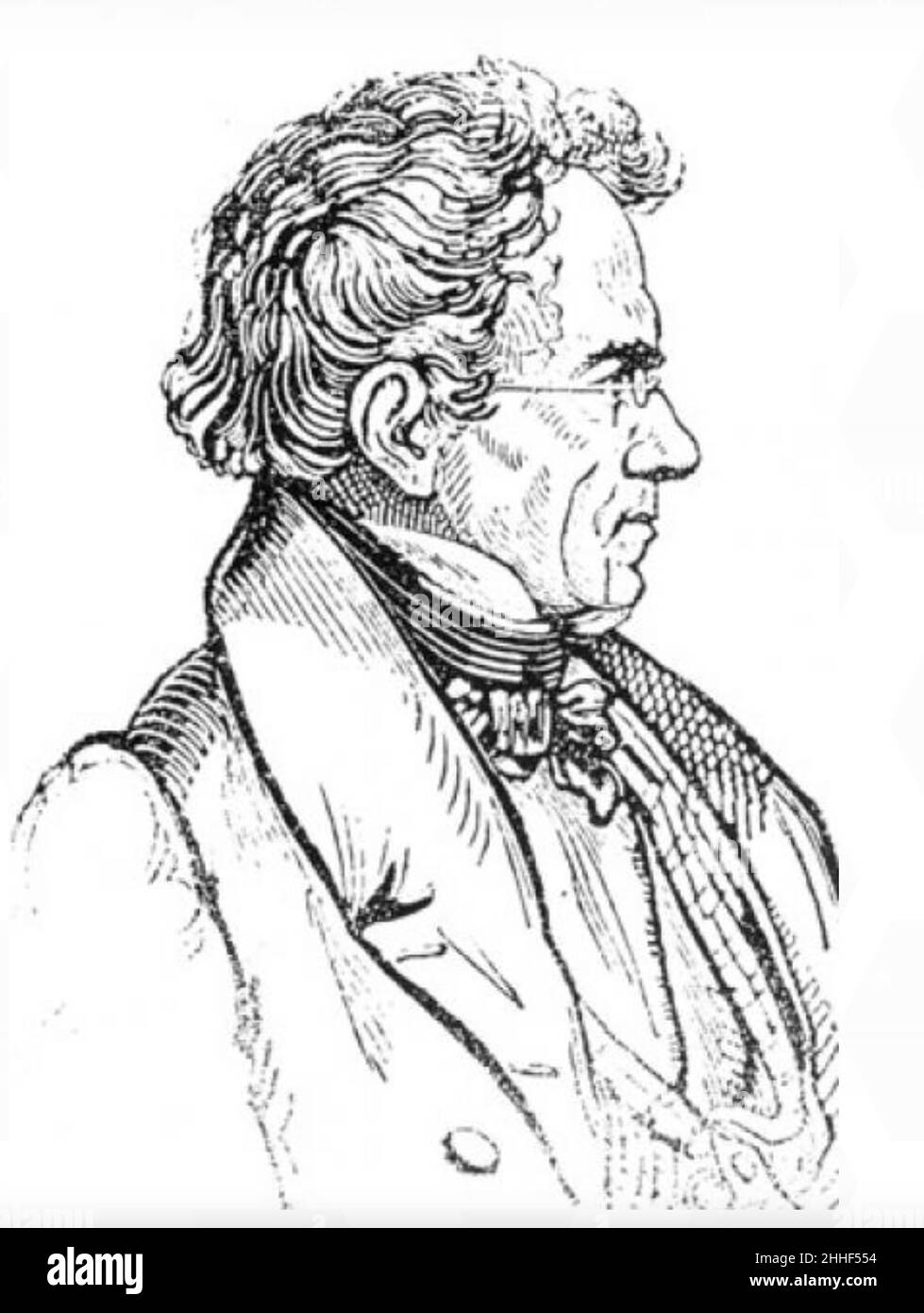 THOMAS BLANCHARD (1788-1864) inventeur américain Banque D'Images