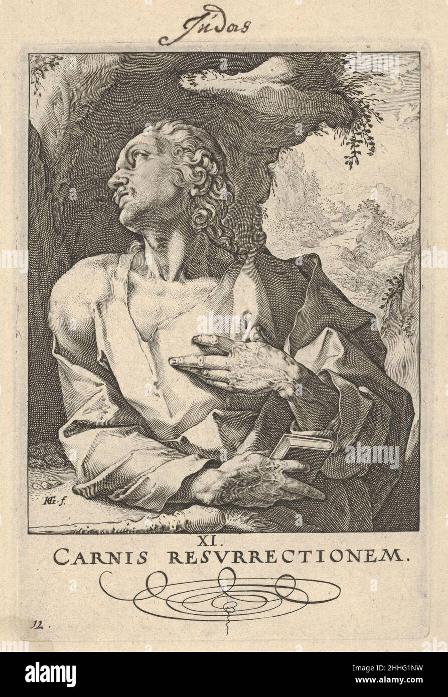 Saint Jude Thaddeus, du Christ, des Apôtres et Saint Paul avec le Credo ca.1589 Hendrick Goltzius Netherlandish.Saint Jude Thaddeus, du Christ, des Apôtres et Saint Paul avec le Credo 398820 Banque D'Images Saint Jude Thaddeus, du Christ, des Apôtres et Saint Paul avec le Credo ca.1589 Hendrick Goltzius Netherlandish.Saint Jude Thaddeus, du Christ, des Apôtres et Saint Paul avec le Credo 398820 Banque D'Images