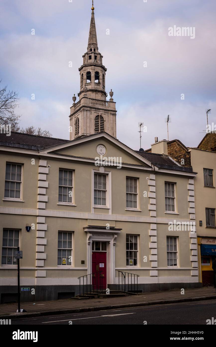 The Marx Memorial Library, une bibliothèque socialiste, une archive, un organisme de bienfaisance éducatif et communautaire, Clerkenwell Green, Londres, Angleterre, Royaume-Uni Banque D'Images