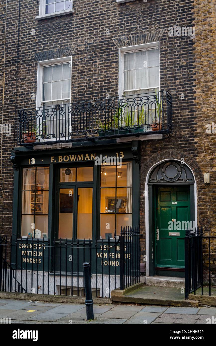 Magasin de créateurs de patrons, Amwell Street, Clerkenwell, Londres, Angleterre,ROYAUME-UNI Banque D'Images