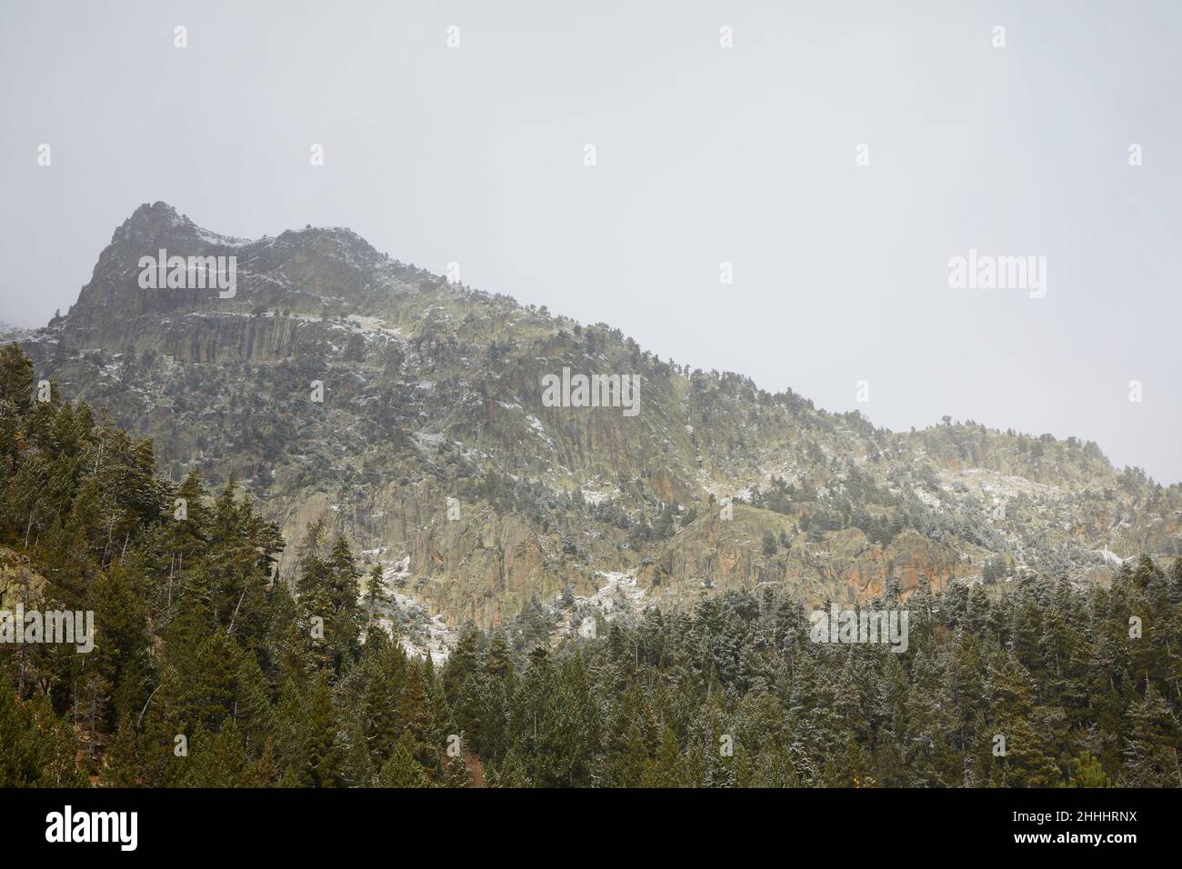 Parque Natural Posets Maladeta (Pirineo de Huesca) Espagne Banque D'Images