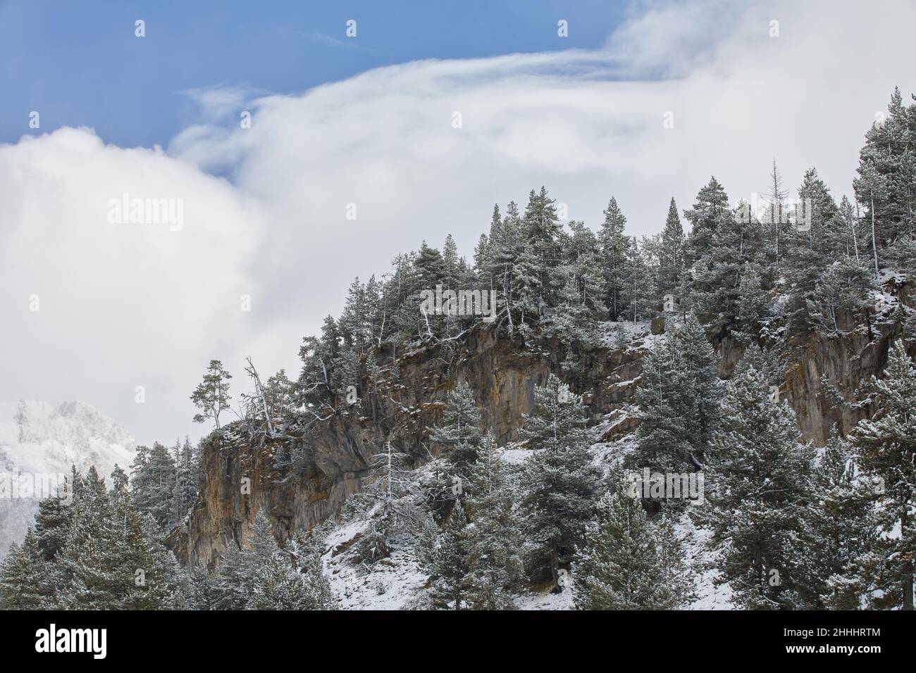 Parque Natural Posets Maladeta (Pirineo de Huesca) Espagne Banque D'Images