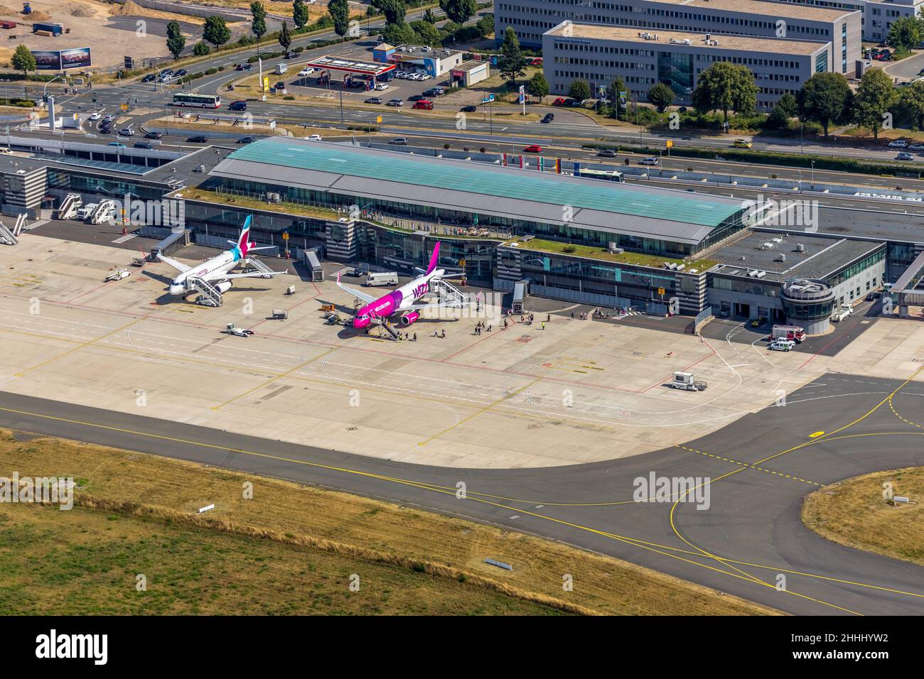 Parken Am Flughafen Dortmund Wizz Air www.alamyimages.fr