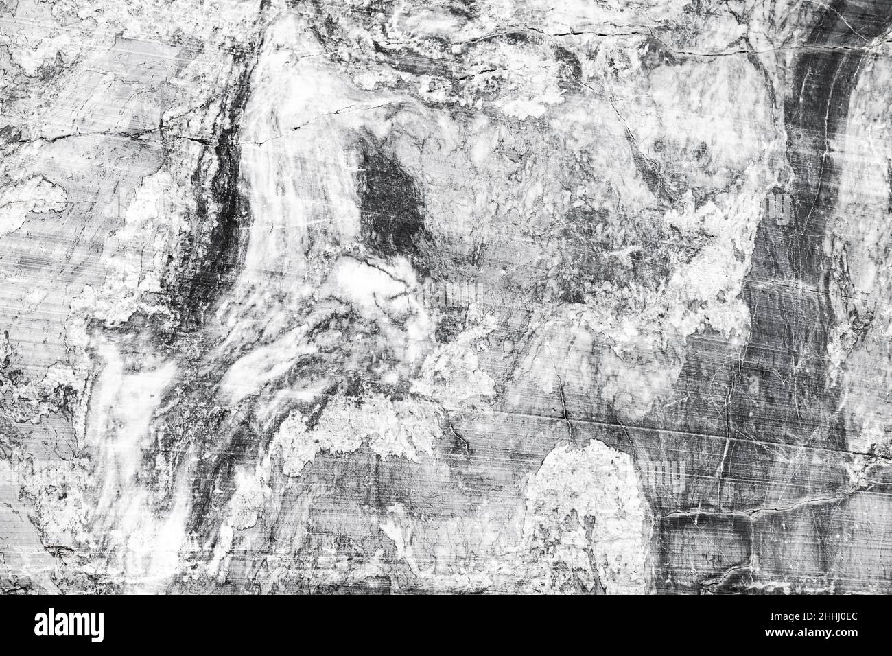 Motif en marbre blanc gris naturel, vue frontale, texture de la photo d'arrière-plan Banque D'Images