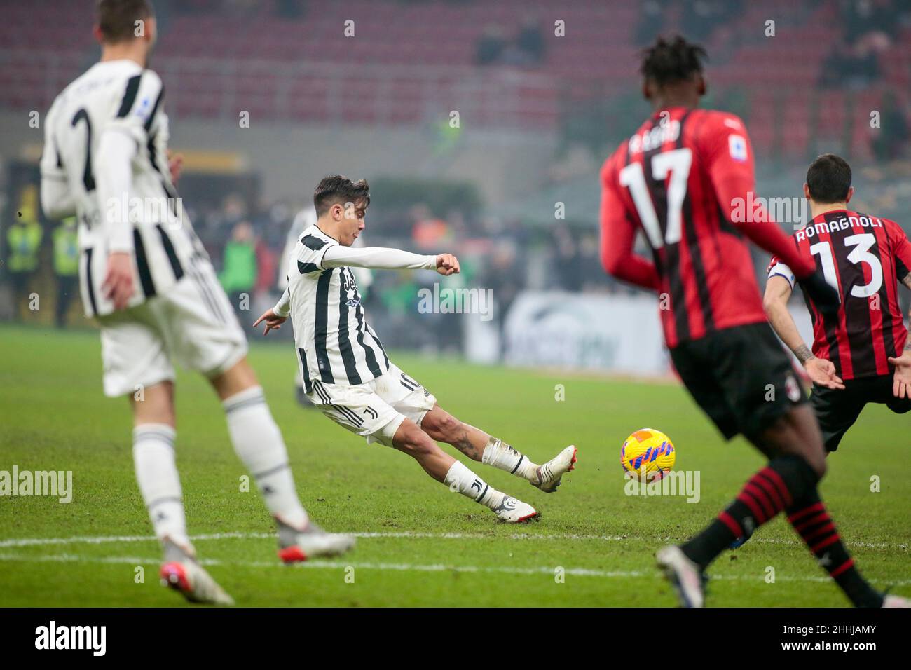 Italian Serie A, AC Milan - Juventus FC Banque D'Images