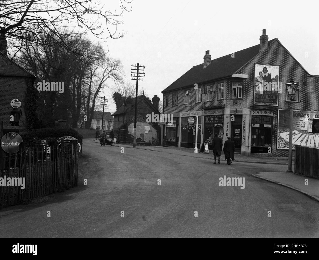 Cowley High Street Dellfield Parade 15th février 1935 Banque D'Images
