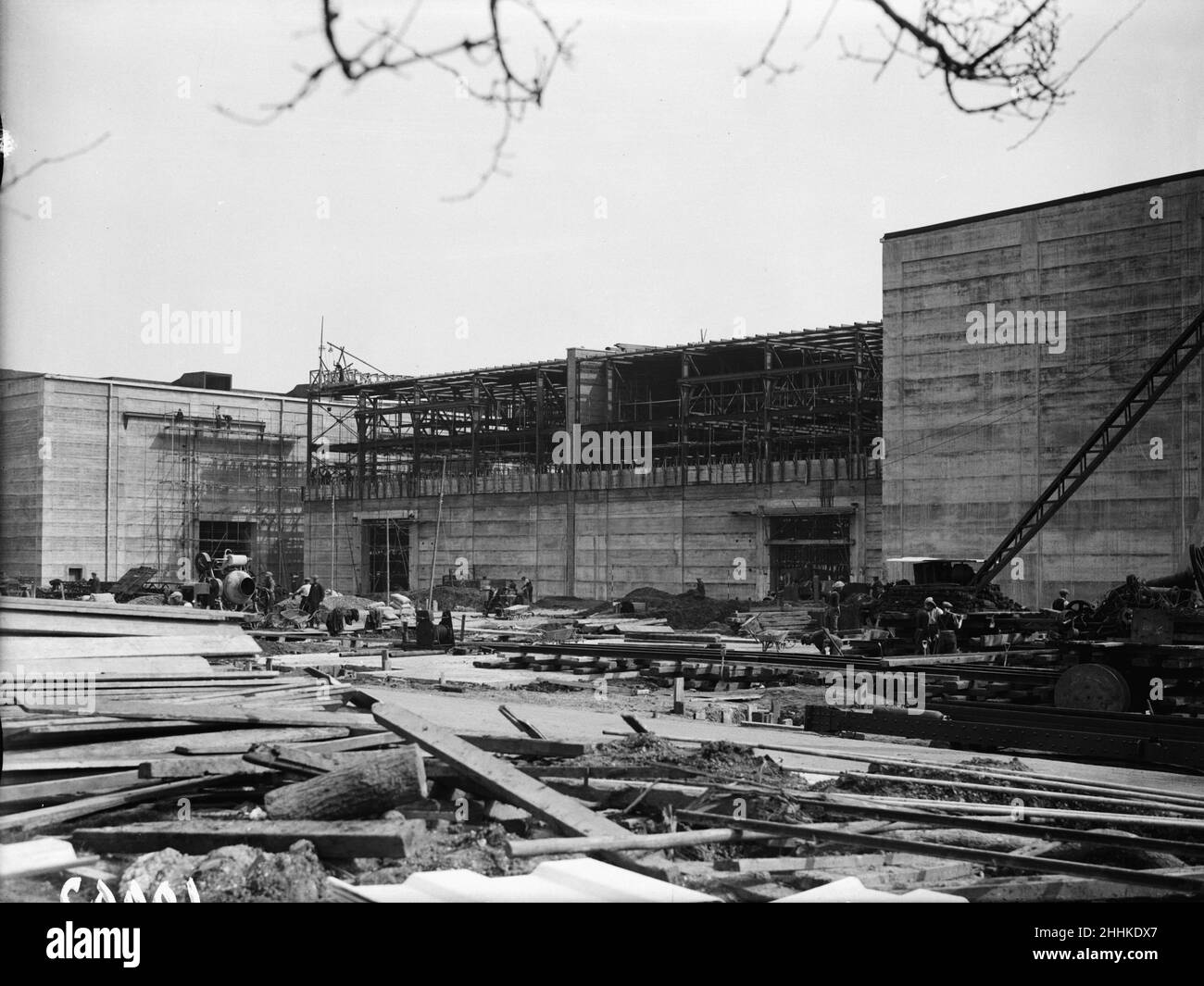 Bâtiment Pinewood Studios, Iver Health Circa 1936 Banque D'Images