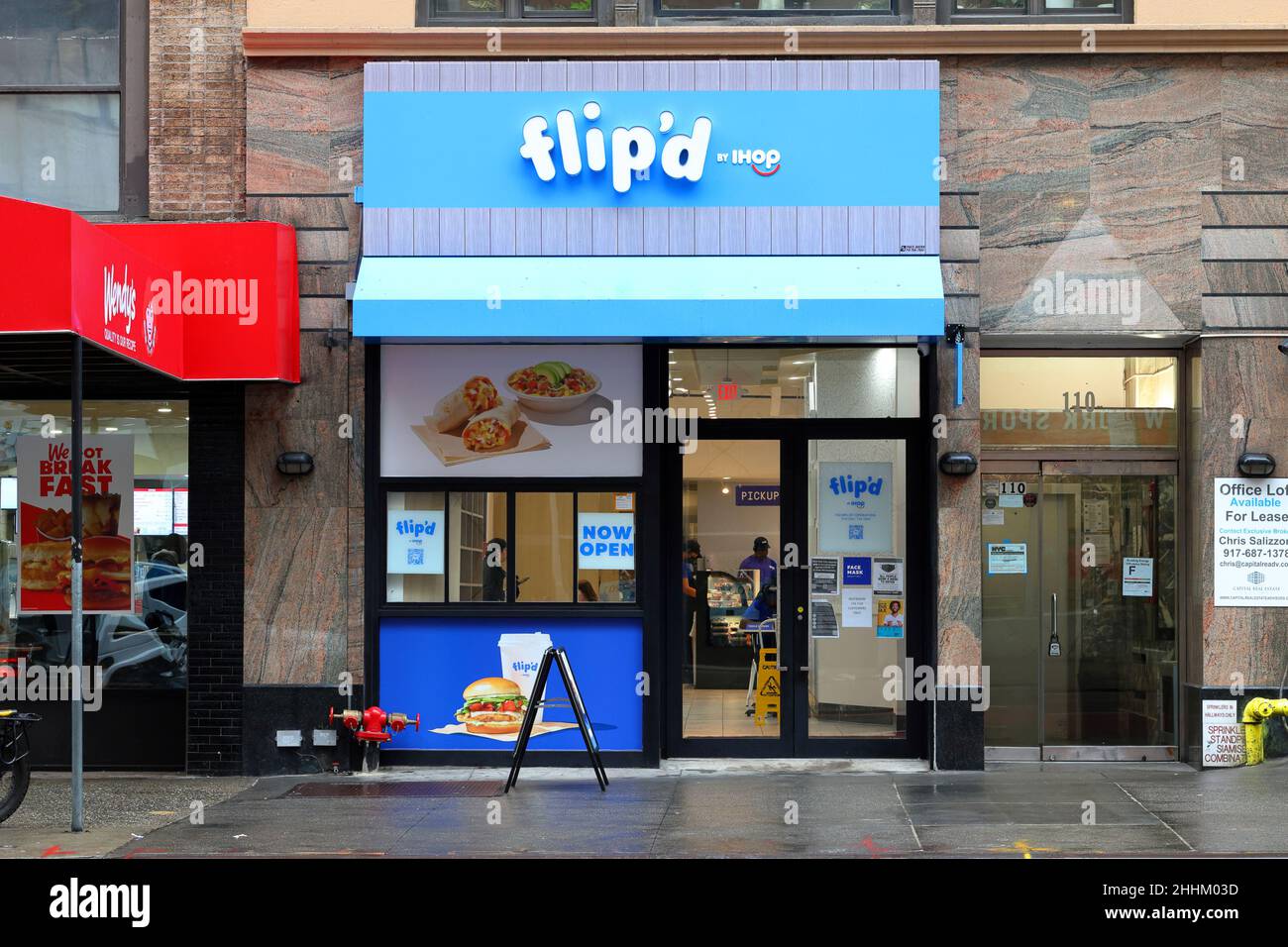 Flip'd by IHOP, 110 E 23rd St, New York, New York, New York photo d'un restaurant de restauration rapide dans le quartier Gramercy de Manhattan. Banque D'Images