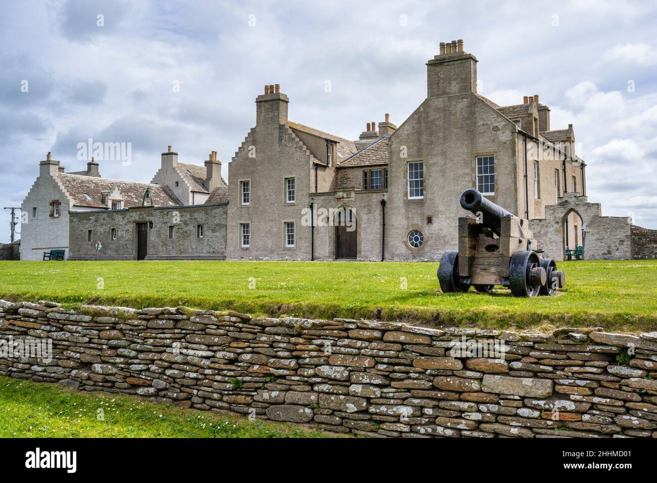 Skaill House ancienne résidence de William Watt le propriétaire local a reconnu avoir trouvé et découvert Skara Brae sur le continent Orkney en Écosse Banque D'Images