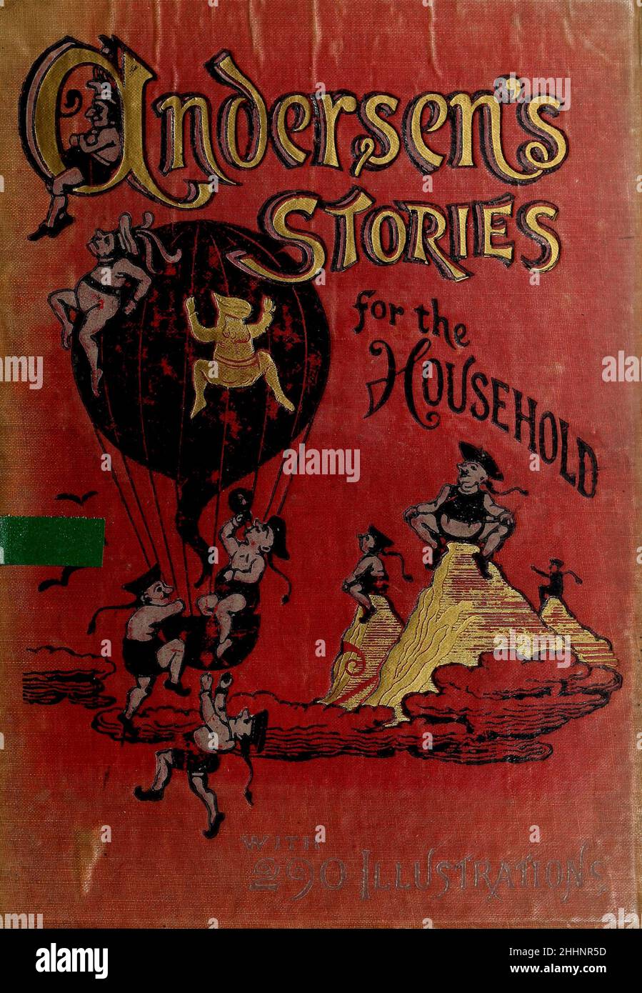 Histoires d'Andersen pour la famille, par Hans Christian Andersen, traduit par Henry William Dulcken, illustré par Alfred Walter Bayes, gravé par Edward et George Dalziel publié par G. Routledge and Sons à Londres et New York en 1880 Banque D'Images