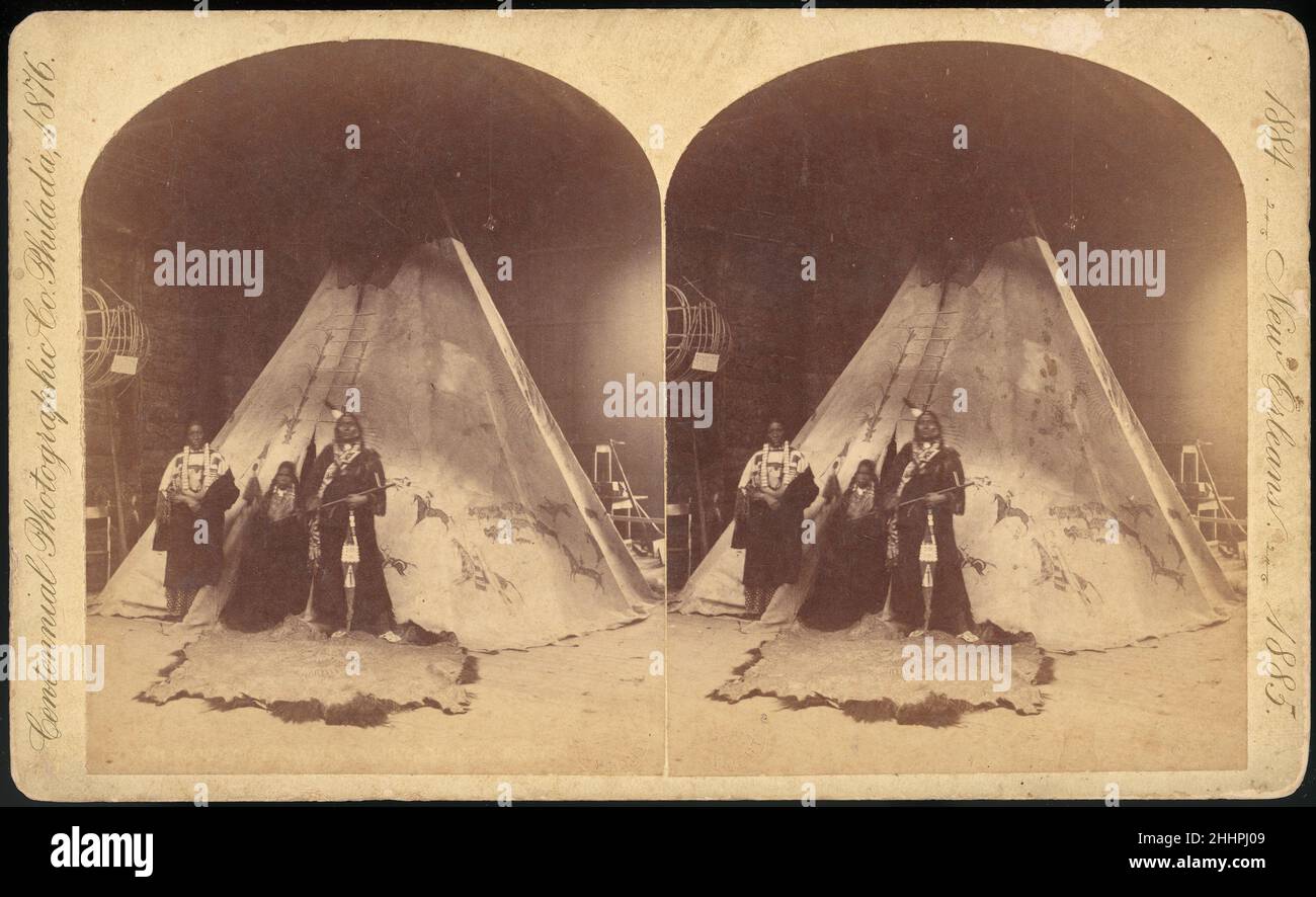 [Groupe de 18 vues de la stéréographie de l'exposition internationale centenaire de la Nouvelle-Orléans 1884/1885] 1850s–1910s Centennial Photographic Company American.[Groupe de 18 vues stéréographiques de l'exposition internationale du centenaire de la Nouvelle-Orléans 1884/1885].Inconnu (américain).1850s–1910s.Impressions en argent à base d'albumine.Centennial Photographic Company (American, fondée en 1876).Photographies Banque D'Images