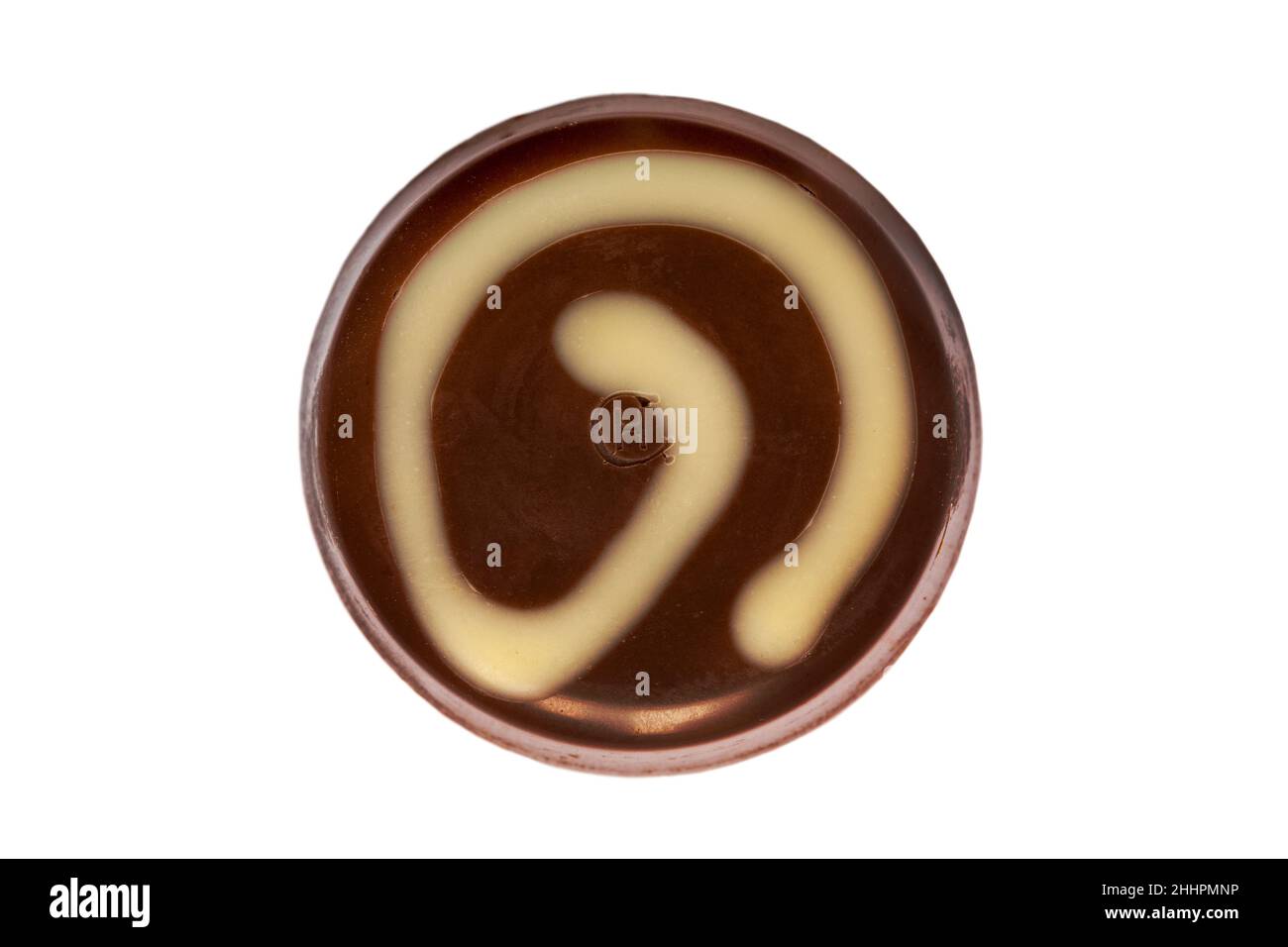 Dizzy Praline chocolat de la boîte de lait de l'hôtel chocolat au caramel une collection de notre Fellowist lait et caramel chocolats au lait sur fond blanc Banque D'Images