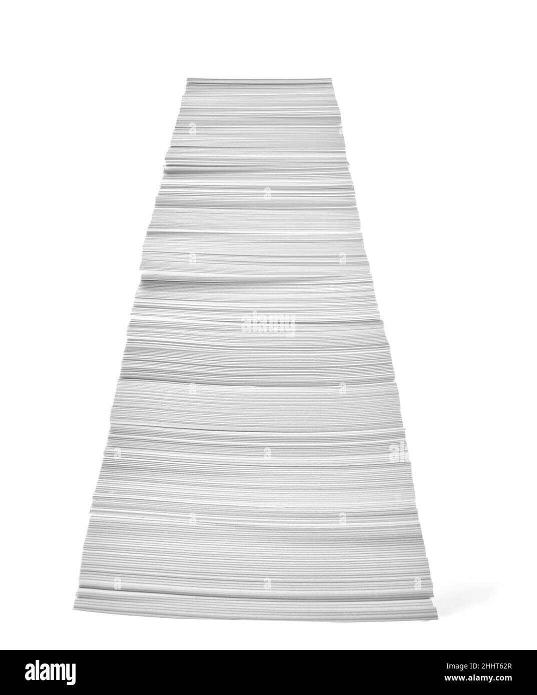 pile de papier pile bureau paperasse éducation de bureau Banque D'Images