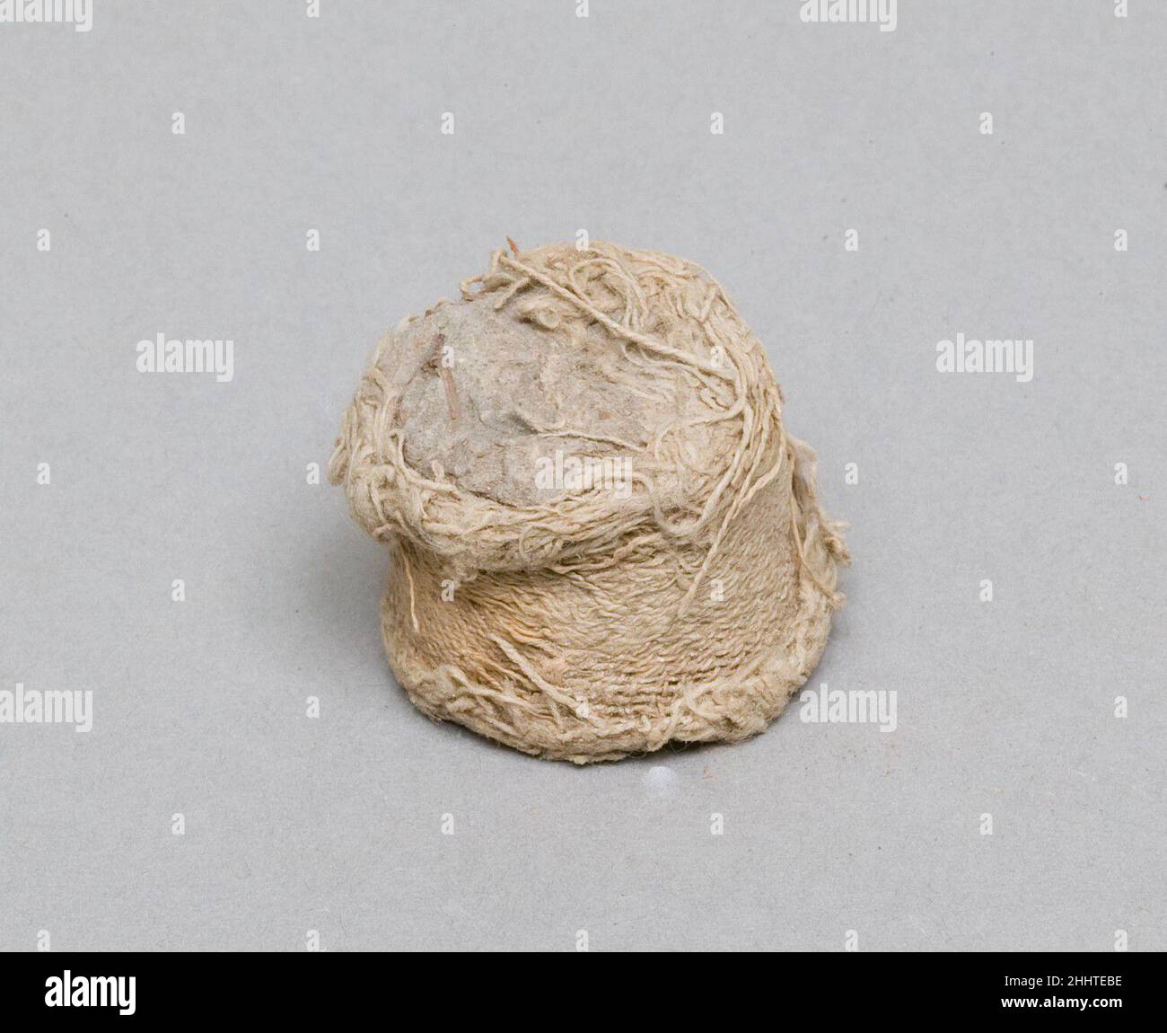 Rabatteur env.1295–1070 C.-B. Nouveau Royaume, Ramesside.Rabatteur env.1295–1070 C.-B.Boue, tissu tissé.Nouveau Royaume, Ramesside.D'Égypte, région Memphite, Lisht Nord, cimetière, Pit 465,Fouilles de MMA, 1920–22.Dynastie 19–20 Banque D'Images