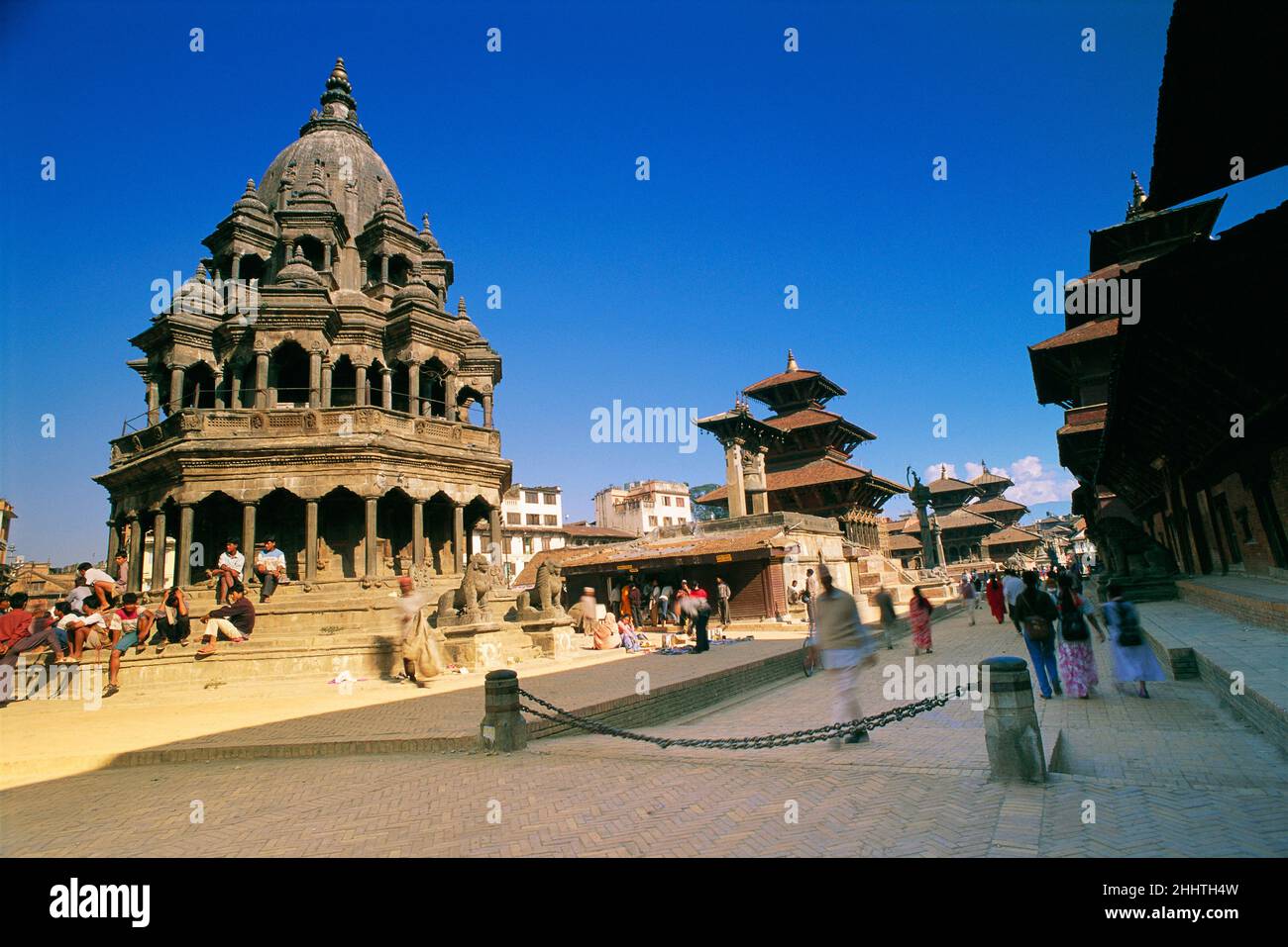 Durbar Square Lalitpur (Patan), Népal Banque D'Images