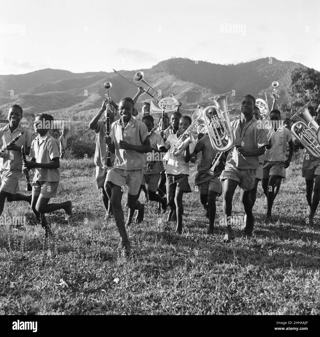 Trinité-et-Tobago, Îles du vent, Antilles, 27th juillet 1955. Banque D'Images