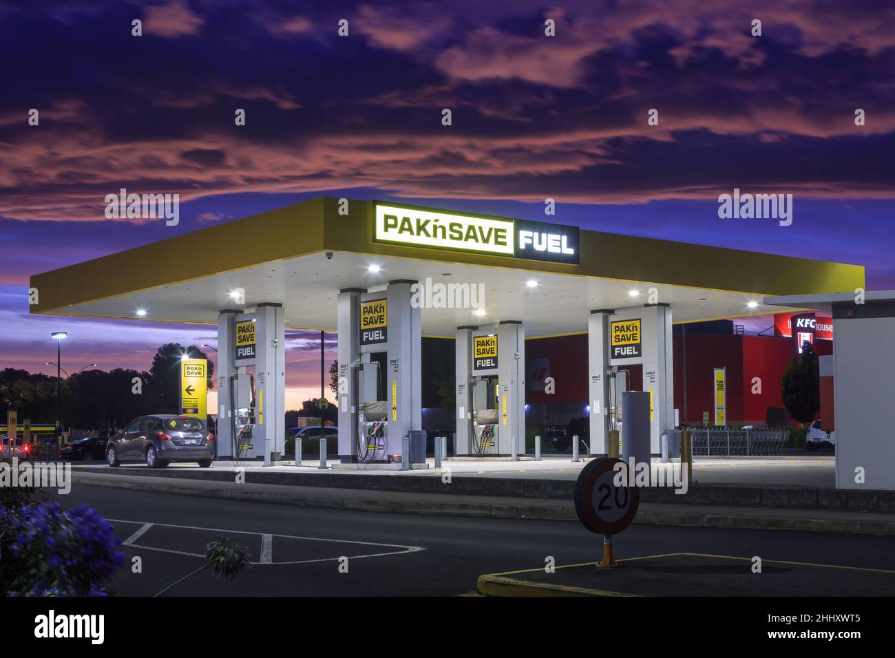 Une stationservice Pak