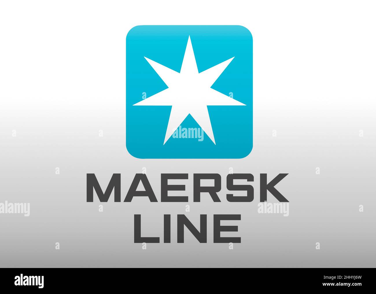 Logo Maersk Line Banque D'Images