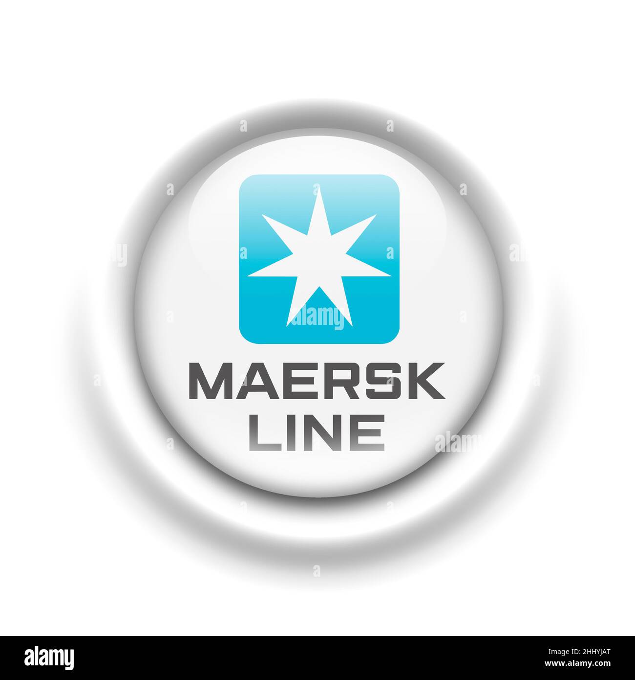 Logo Maersk Line Banque D'Images