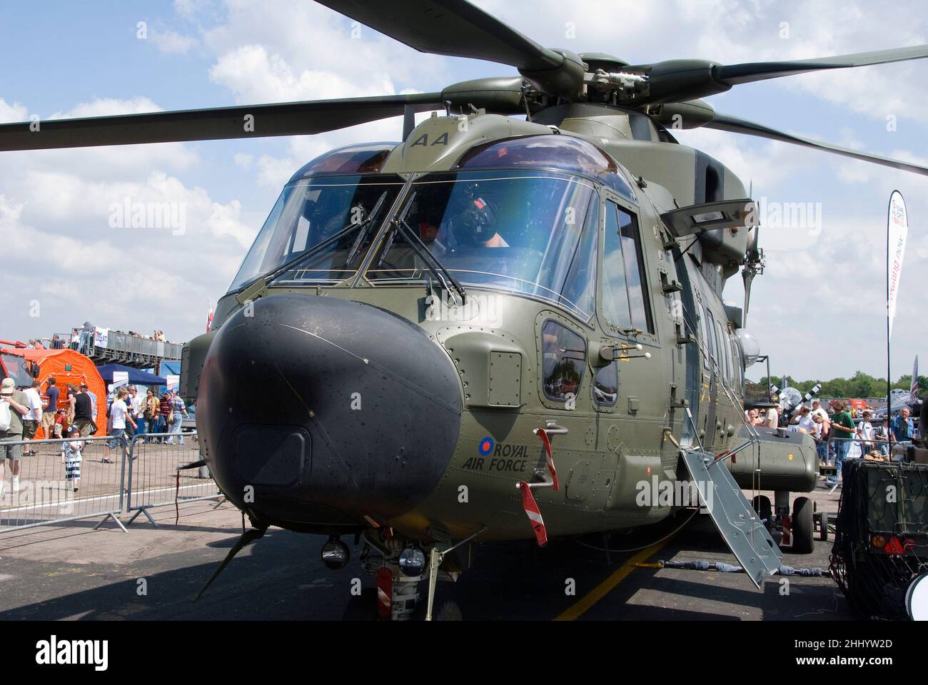 AgustaWestland AW101 (EH101) hélicoptère Merlin Banque D'Images