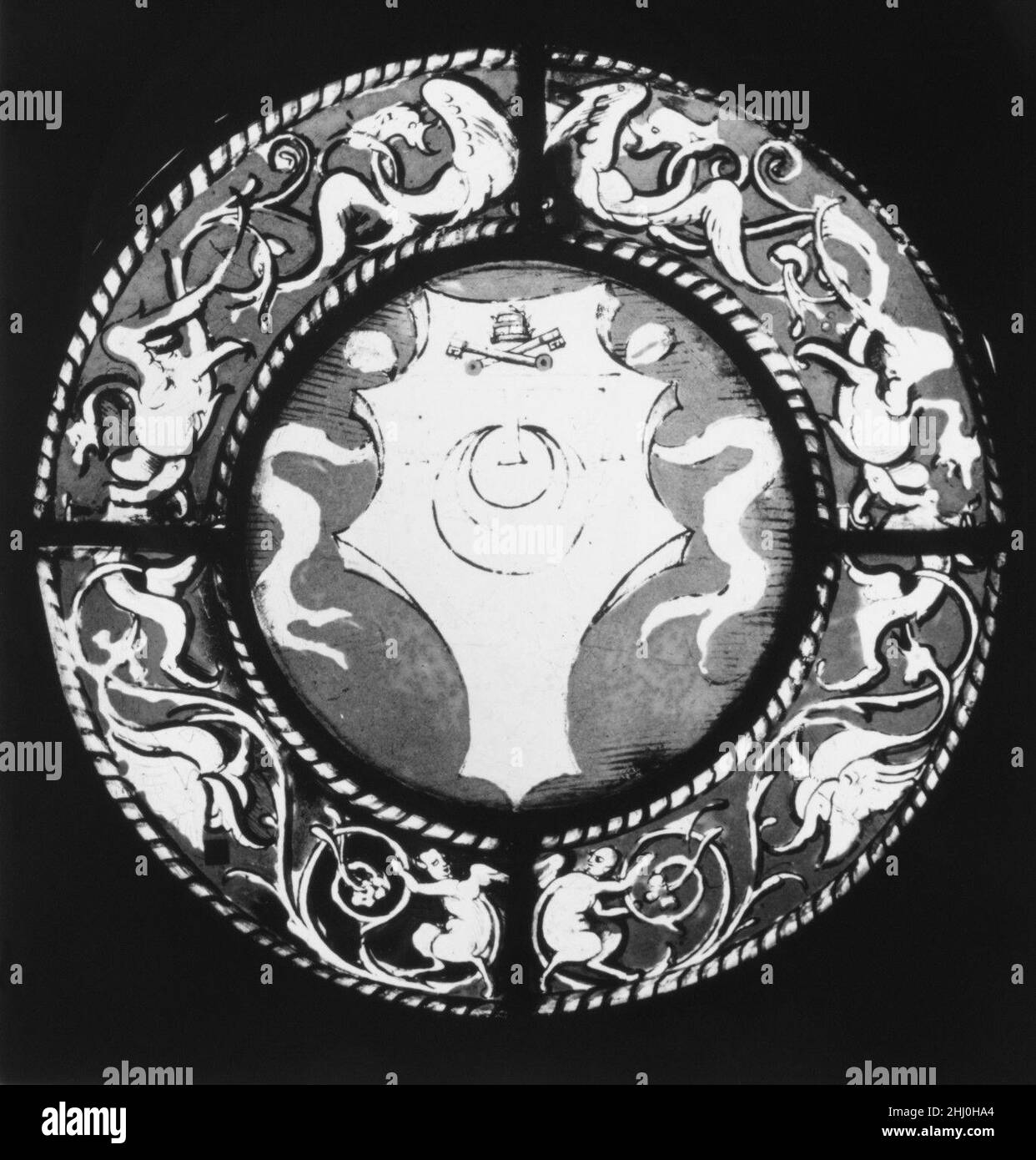 Cocarde début 16th siècle italien.Cocarde 191951 Banque D'Images