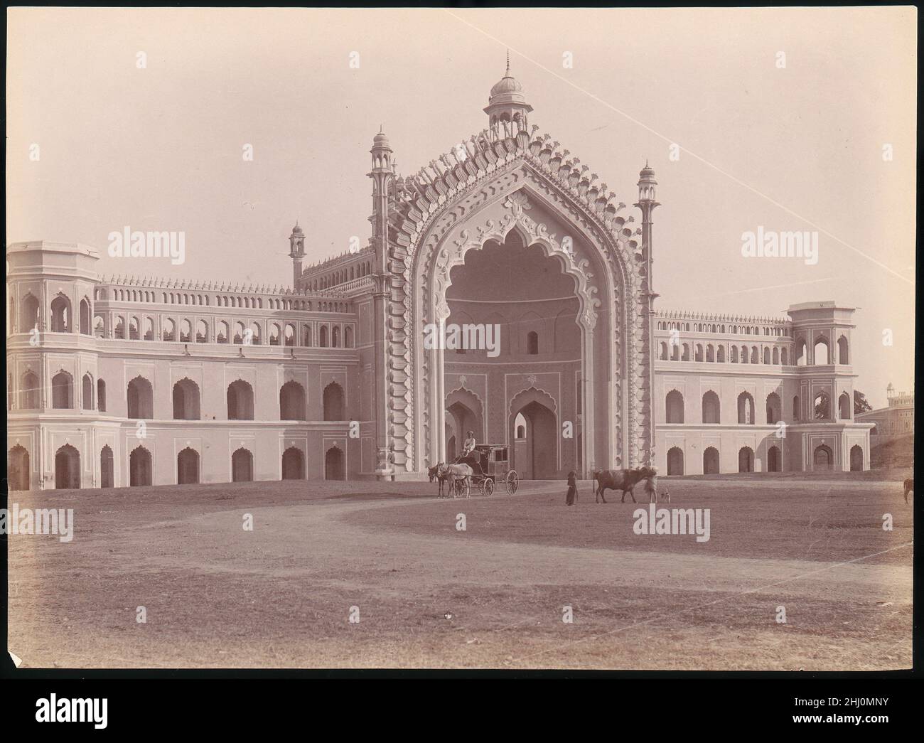 [Rumi Darwaza, Lucknow, Inde] 1860s–70s Inconnu.[Rumi Darwaza, Lucknow, Inde] 264551 Banque D'Images