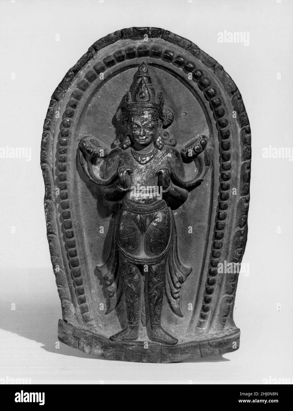 Surya, The Hindu Solar Deity 11th–12th Century Népal (vallée de Katmandou).Surya, la déité solaire hindoue 38336 Banque D'Images