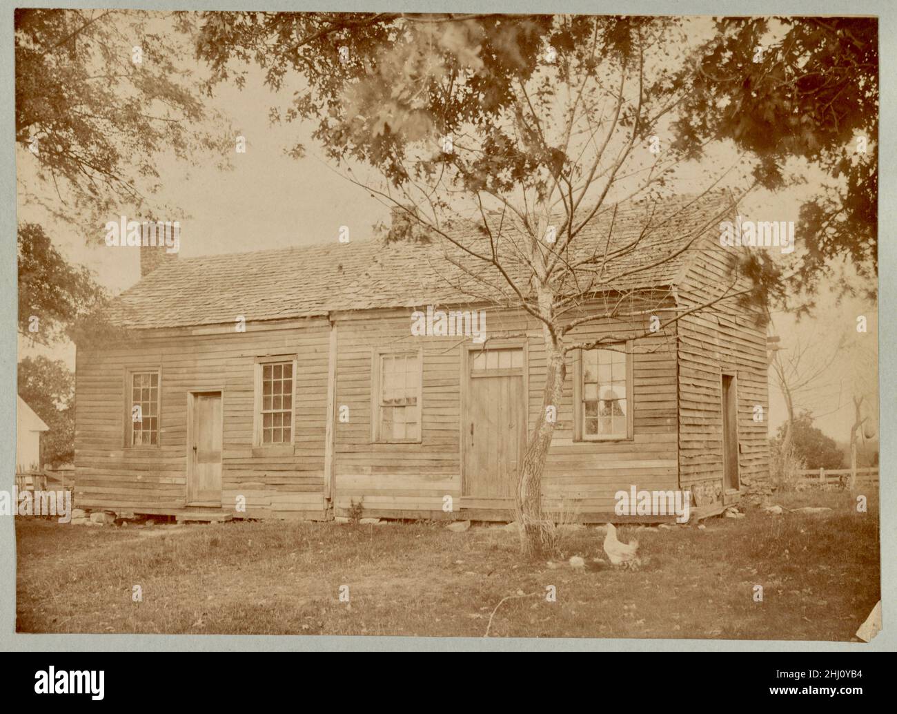 Lieu de naissance de Mark Twain, Floride, Missouri] / Photographie de E.B. et C.M.Lasley, Paris, Missouri - vers 1890 Banque D'Images