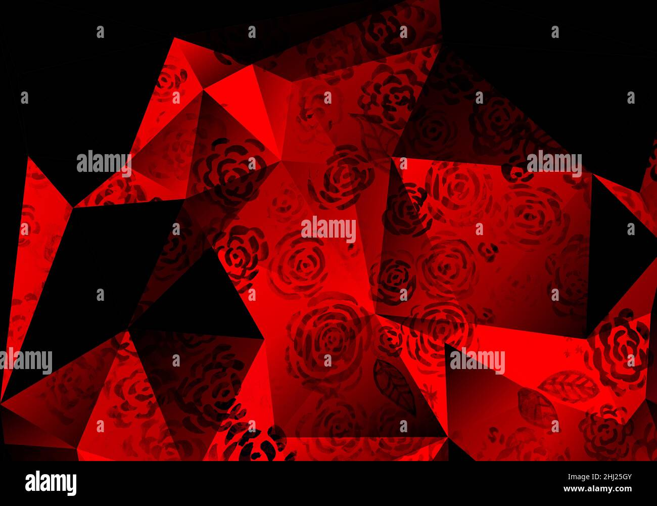 Arrière-plan décoratif abstrait avec polygones triangulaires.Texture du papier froissé.Élément de conception pour arrière-plans, scrapbooking, Web.une grande créativité Banque D'Images