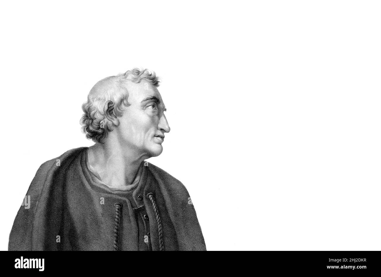 Amerigo Vespucci, 1451–1512, marchand, explorateur et navigateur d'origine italienne Banque D'Images