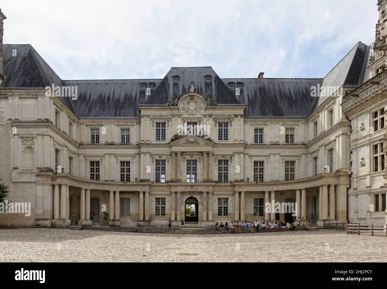 Château Royal de Blois, cour, Blois, Centre, France Banque D'Images