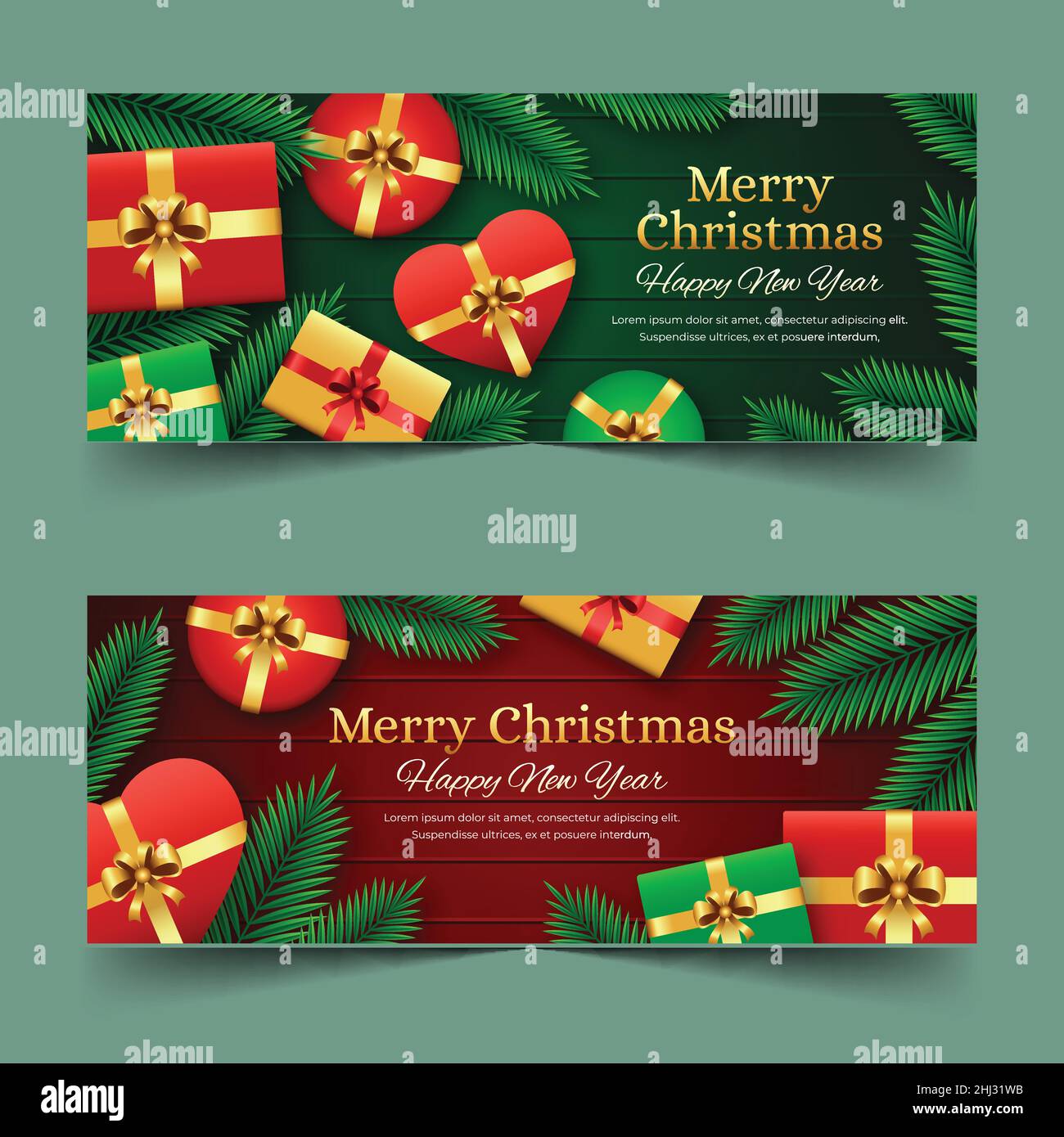 noël solde bannière abstrait design illustration vectorielle Illustration de Vecteur