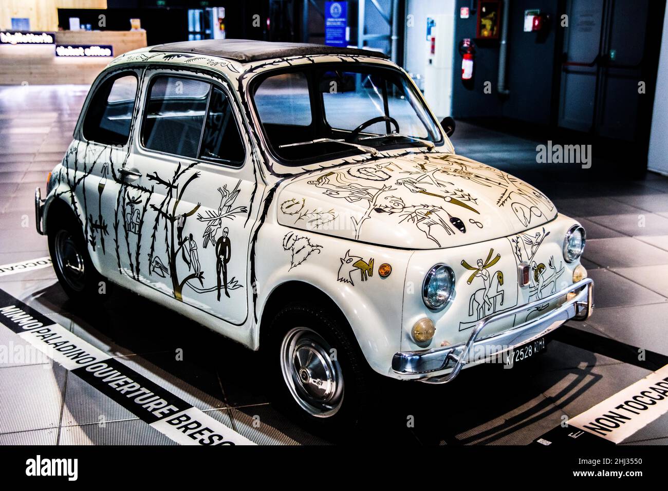 Fiat 500 voitures en italie Banque de photographies et d’images à haute ...