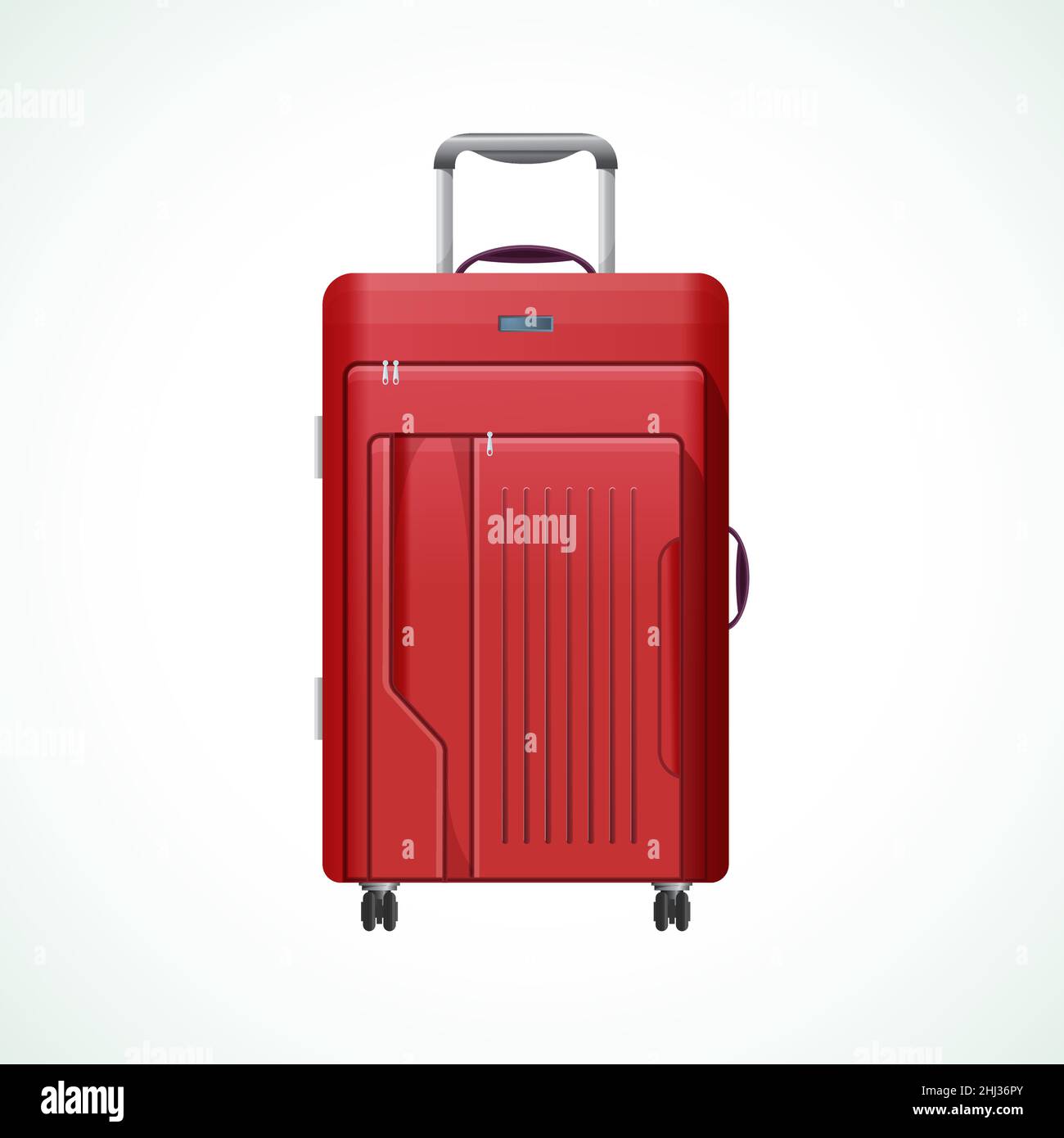 Sac de voyage - bagages à roulettes - icône en tant que fichier EPS 10 Illustration de Vecteur