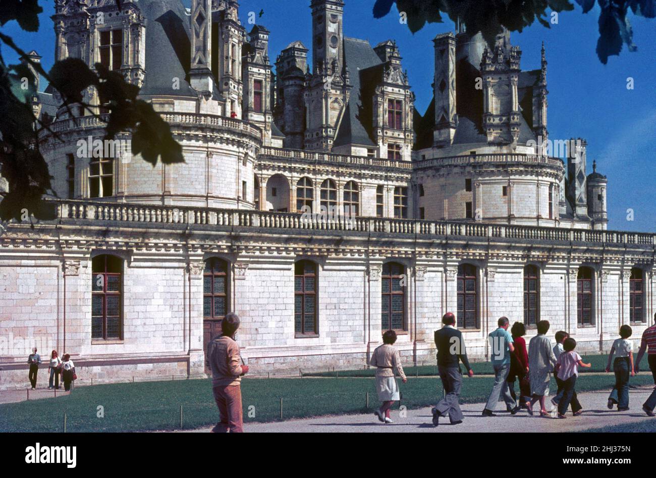 Château de Chambord Banque D'Images