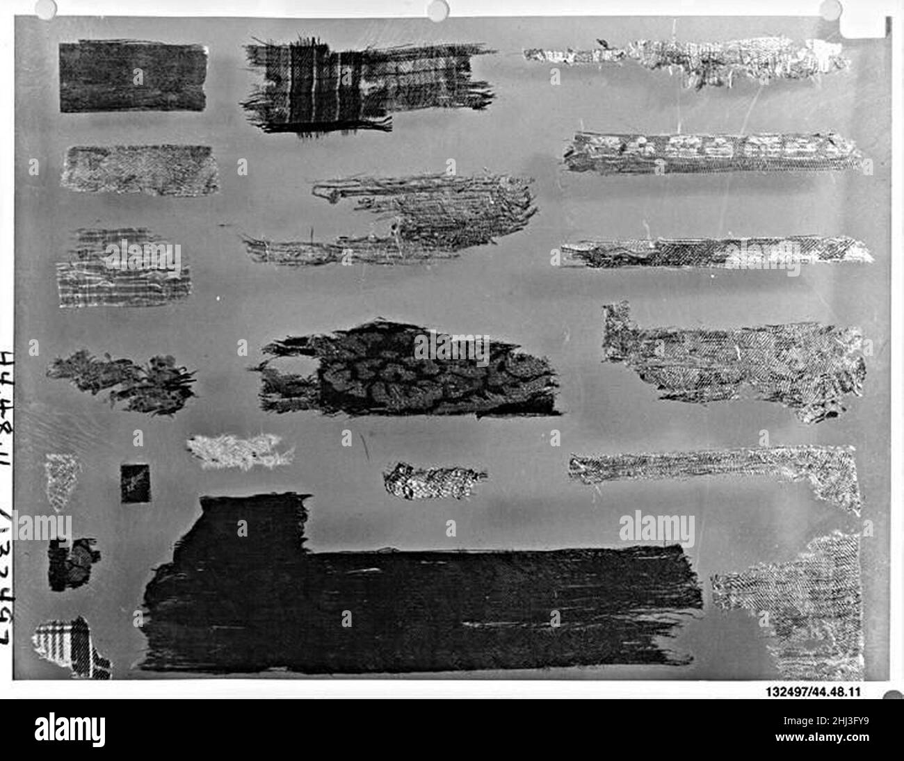 Dix-huit fragments 8th siècle Japon.Dix-huit fragments 69589 Banque D'Images